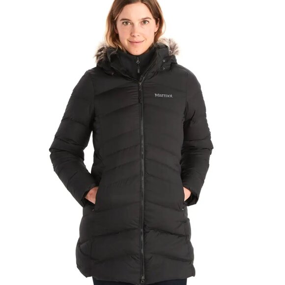 Marmot Montreal Down Coat, Black in XL - Picture 1 of 14